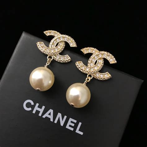 chanel earrings inspired|chanel earrings the real.